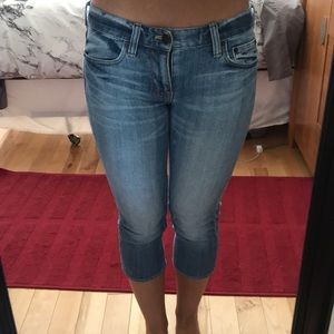 J Crew Cropped Jean Capris